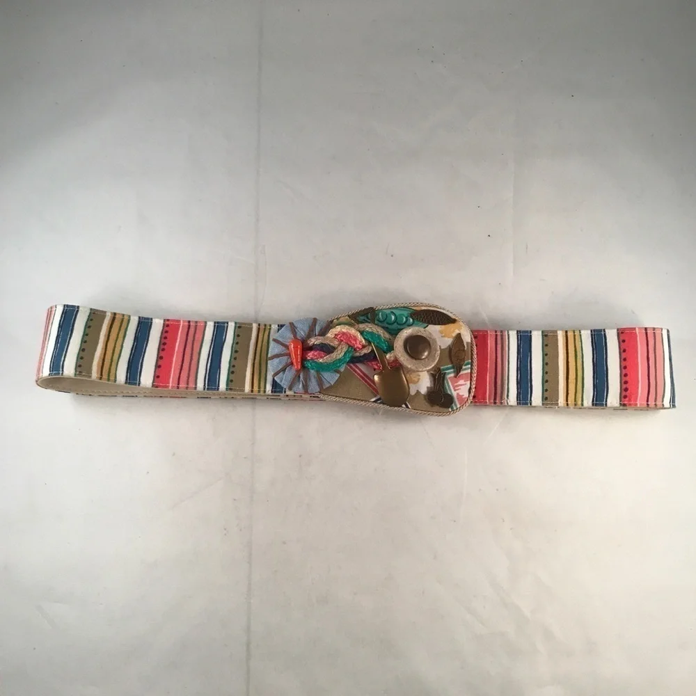 Vintage Stripe Gardening Belt- Velcro